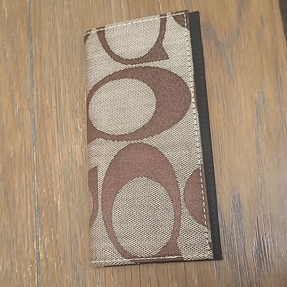 Coach | Bags | Coach Check Book | Poshmark